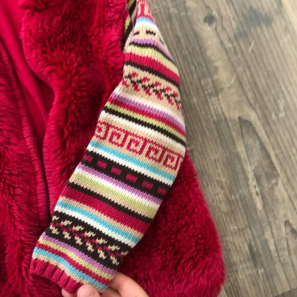 Maggie‎ & Zoe/ Jumping Beans Girls 4T Red and Pink Hoodies Bundle - Picture 2 of 6